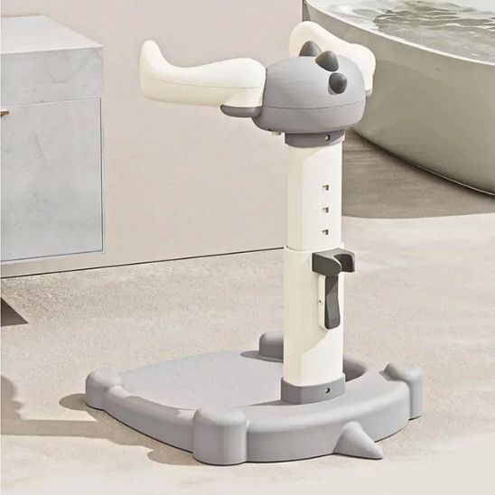 Baignoire bébé douche de couleur grise
