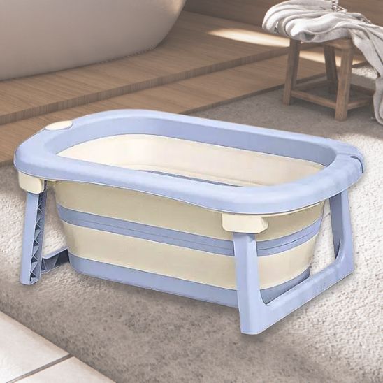 Baignoire bébé | Pli’O Bain™ bleu