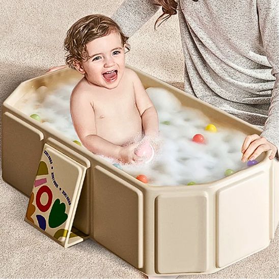 Baignoire bebe pliable "SerenityTub" pratique
