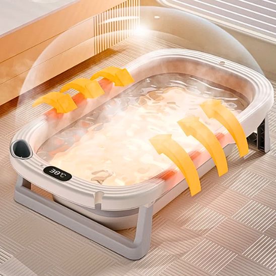 Baignoire bébé pliable maintien de chaleur PliaBath™