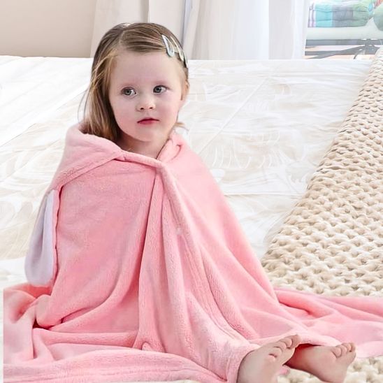 Cape de bain bébé | Sortie de bain douillette mignonne