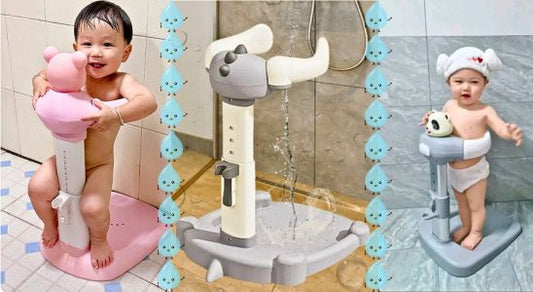 Est-il possible de donner une douche à un bébé