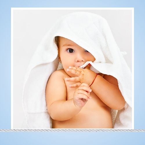 cape de bain bébé