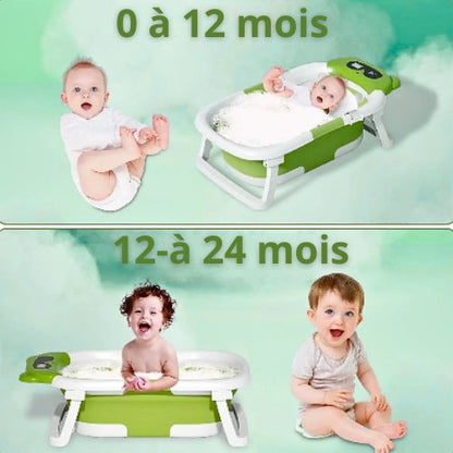 Baignoire Bébé Pliante SmartTemp™