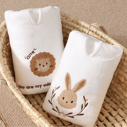 CAPE DE BAIN POUR BEBE - Lapinou