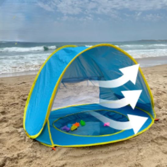 Tente Aquatique™ |TENTE ANTI-UV DE PLAGE BÉBÉ