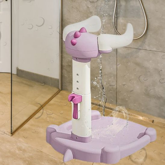 BAIGNOIRE BEBE DOUCHE  "BabySaurus" rose