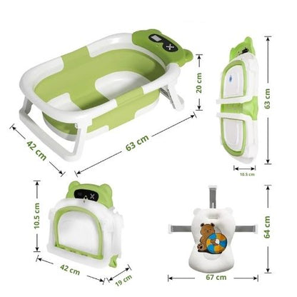 Baignoire Bébé Pliante SmartTemp™ caractéristique