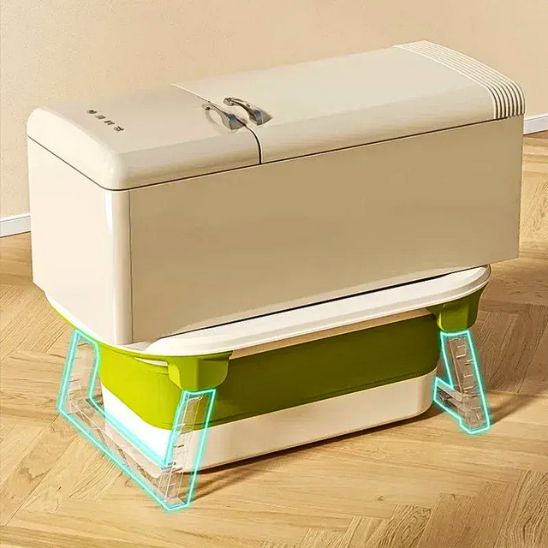 Baignoire bébé pliable siège de bain intégré solide