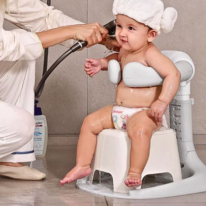 Baignoire bébé support douche confort