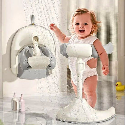 Baignoire bébé support douche révolutionnaire
