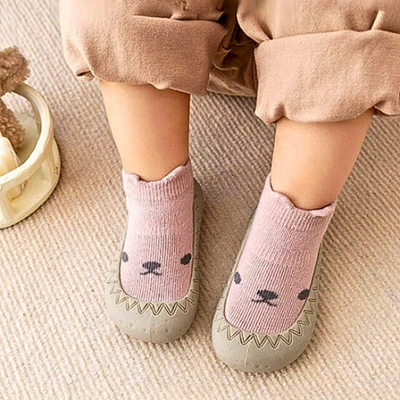 CHAUSSURE-BEBE-SOUPLE-ANTIDERAPANTE-ROSE