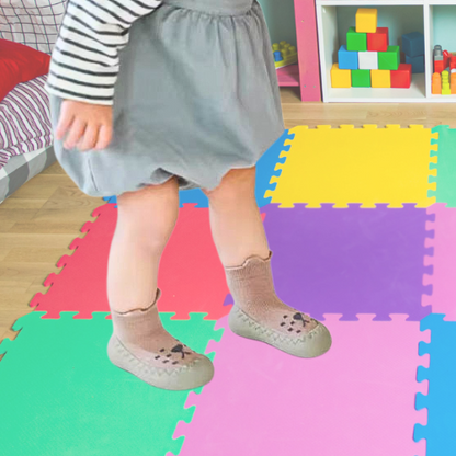 CHAUSSURE BÉBÉ SOUPLE ANTIDÉRAPANTE marron