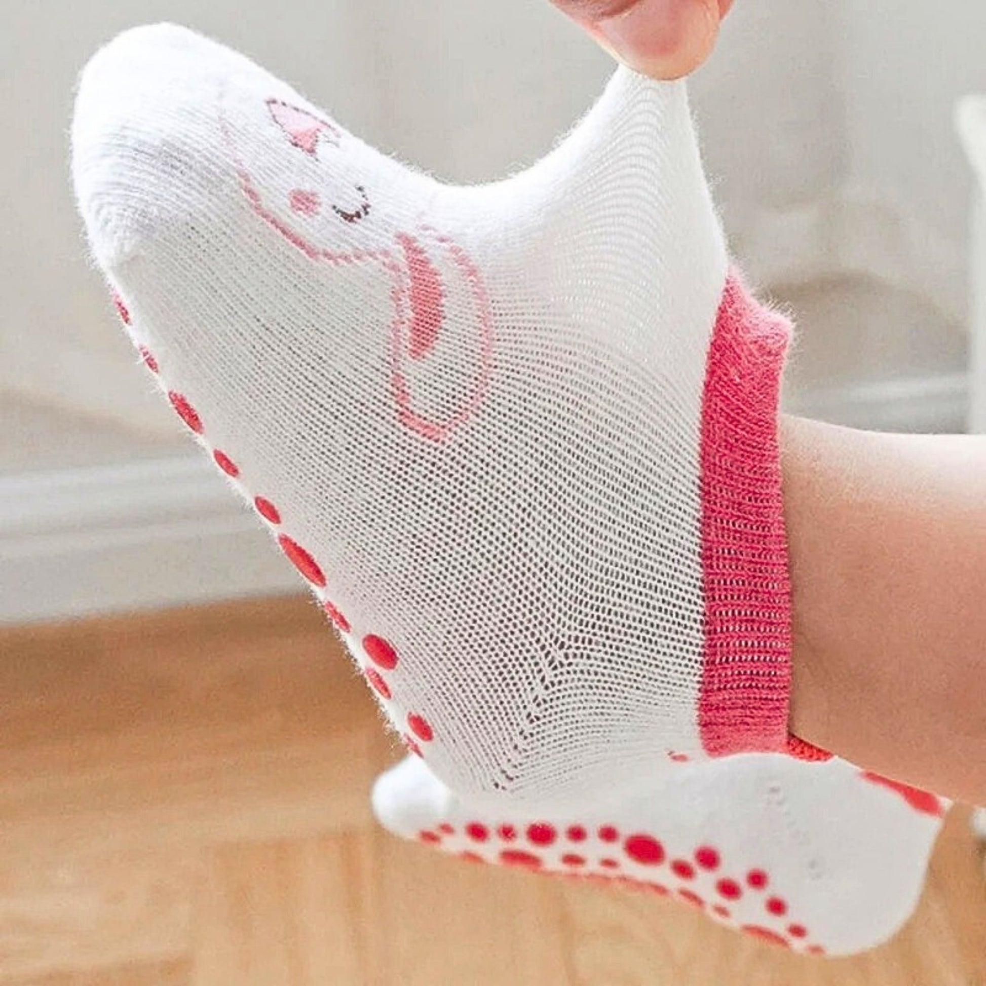 Chaussette antidérapante Stepy™ – élastique et sécurité pour premiers