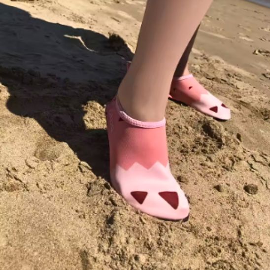 Chaussures aquatiques aquaPieds rose