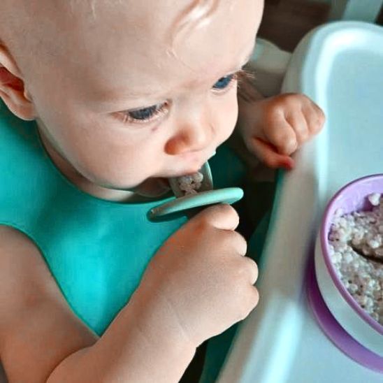 Cuillère bébé CuttieSpoon rassurance