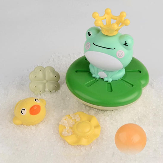 Le jouet de bain MagikGrenouille™ avec ses accessoires amusants