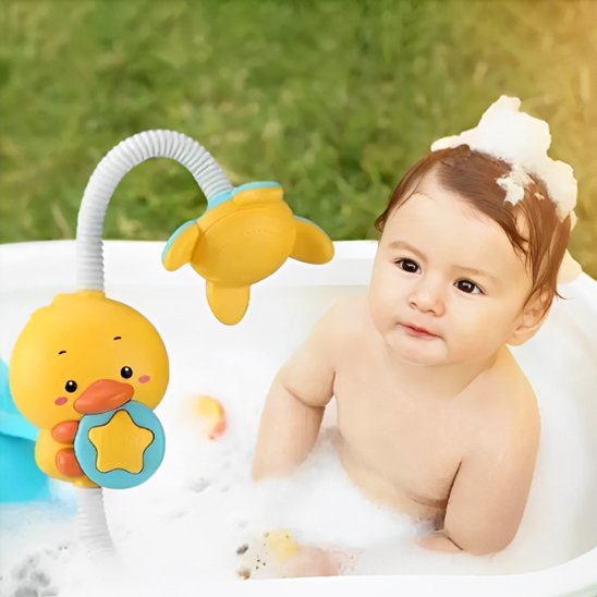 Jouet de bain coloré pour bébé avec design ergonomique et certifié CE