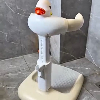 La baignoire bebe douche bien installée dans une douche italienne