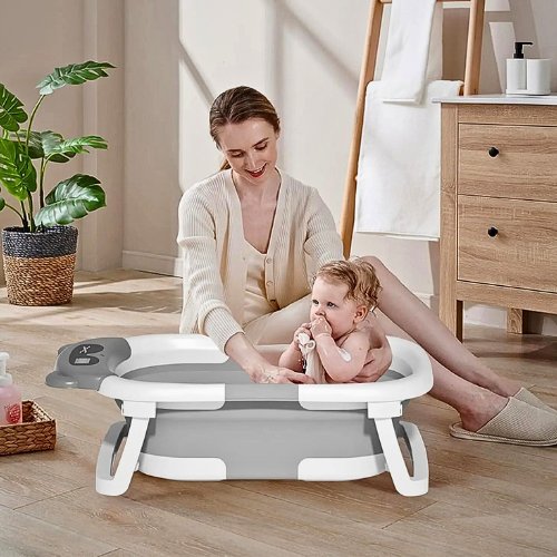 Baignoire bébé gris