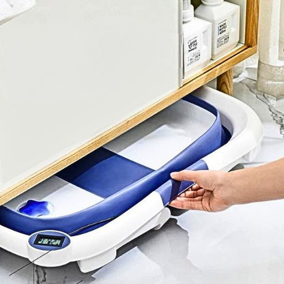 Baignoire bébé pliable bluetlity™ pratique