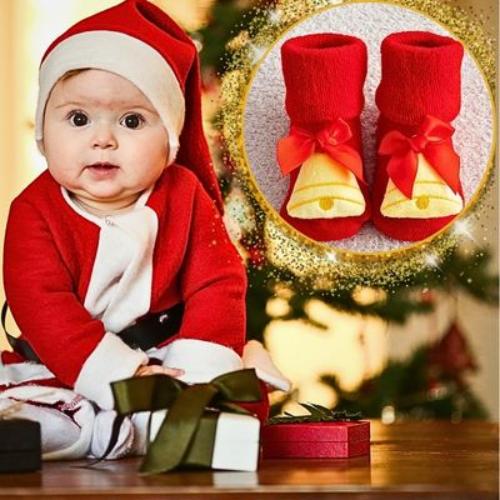 chaussette-bebe-noel