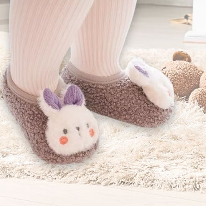 Chausson bebe MiniHug™  design animalier ludique