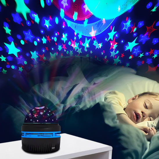 Veilleuse Bébé Projection Plafond | Rêve Etoilé™