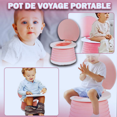 PottyFlex™ | Pot Bébé de Voyage