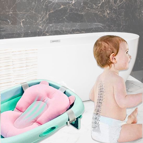 Siège de bain bébé sentiment de sécurité