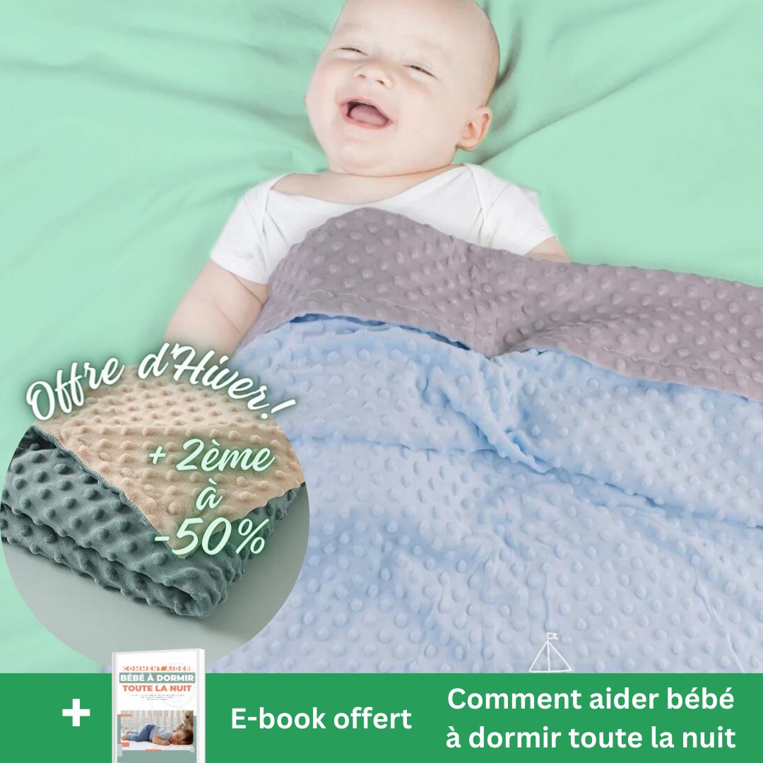 "Bébé Cocooné"™ : COUVERTURE BÉBÉ - youdelbaby