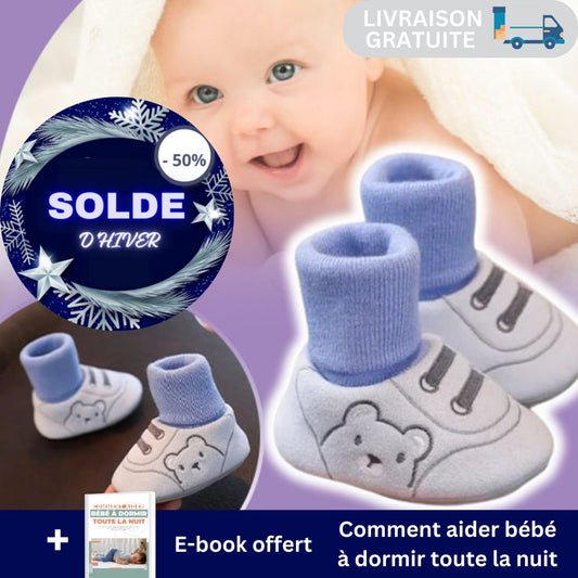"Step-in Style" ™ : Chaussures & Chaussons 2 en 1 pour Bébé - youdelbaby