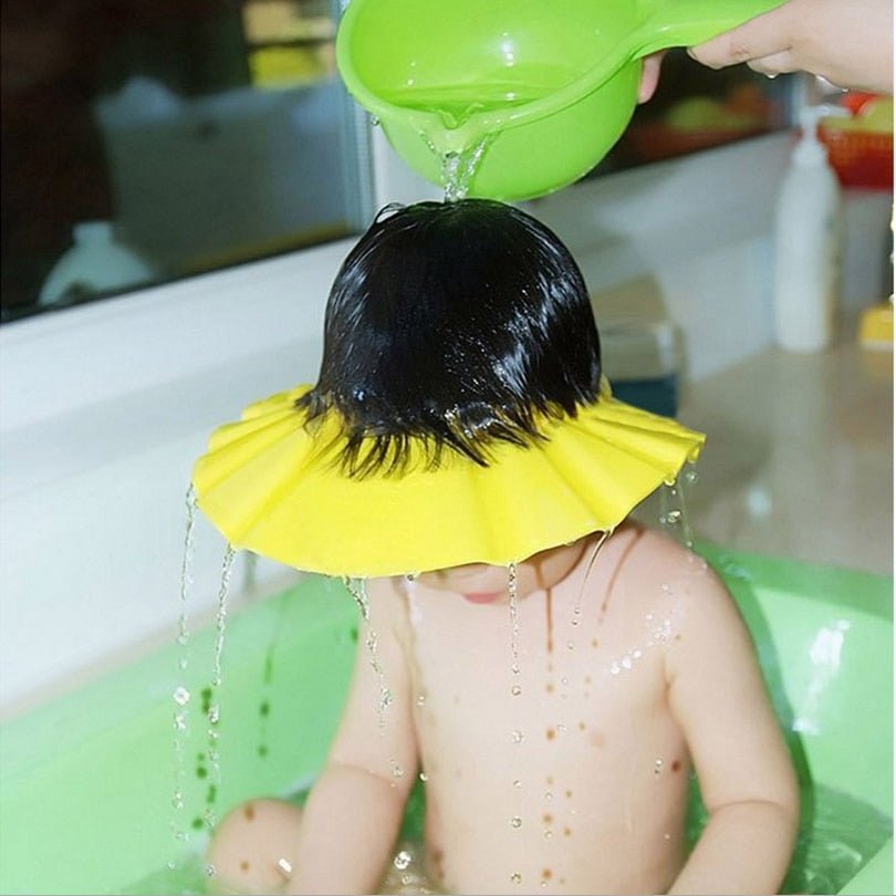 Visière chapeau pour douche bébé I ShampooCap™ - youdelbaby